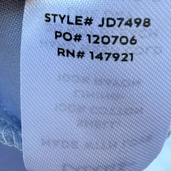 Lulus Blue & White Stripes Ruffle Off Shoulder Flutter Sleeves Dress Size XL - Picture 14 of 14